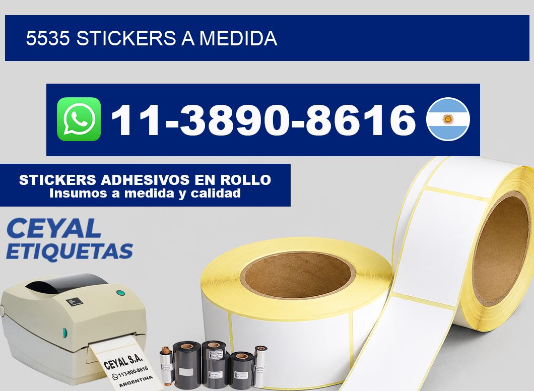 5535 stickers a medida