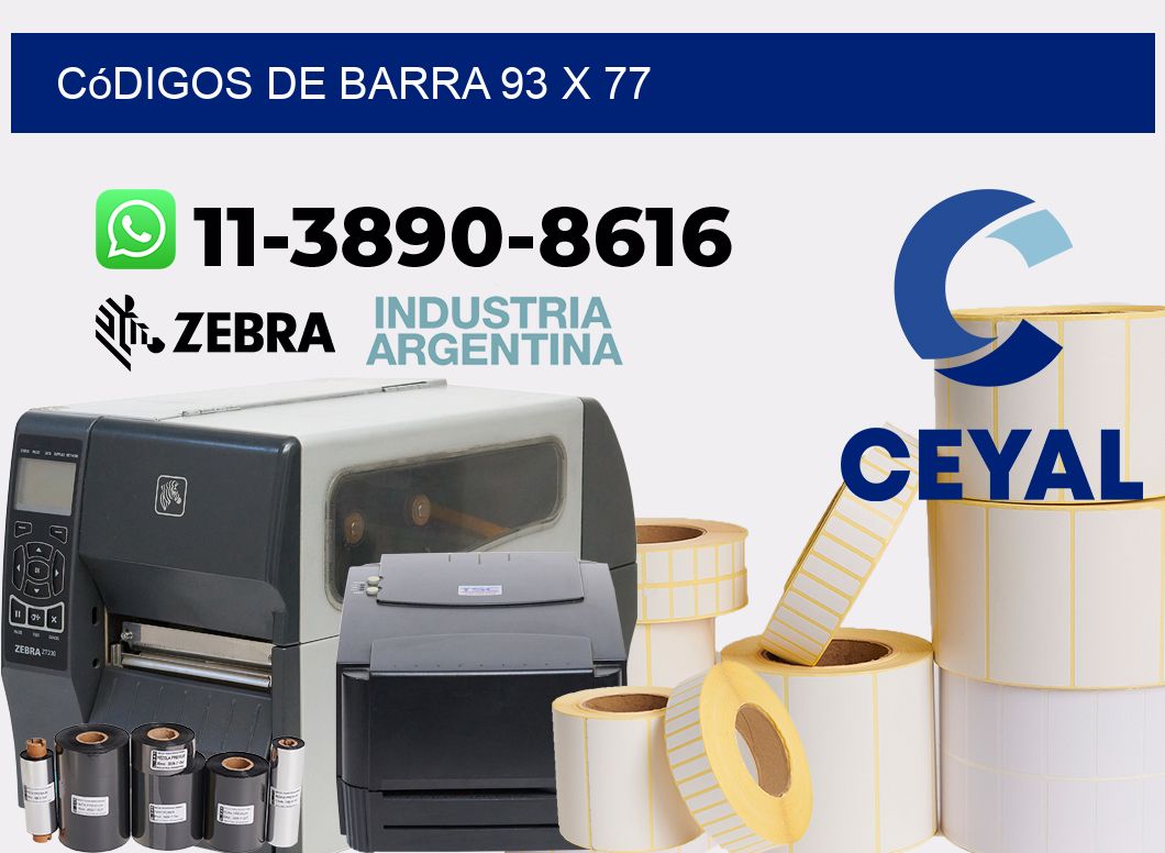 códigos de barra 93 x 77