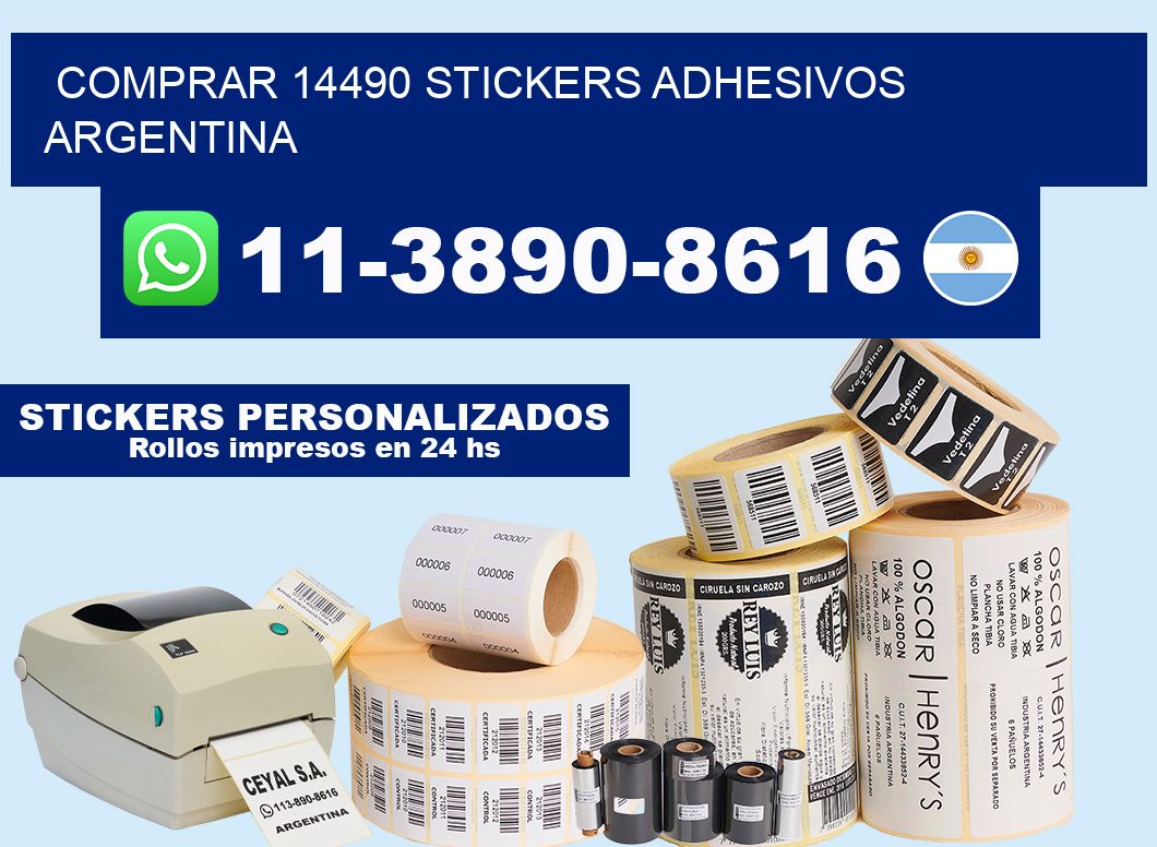comprar 14490 stickers adhesivos argentina
