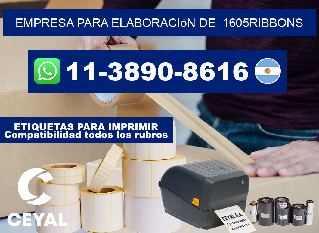 empresa para elaboración de  1605ribbons