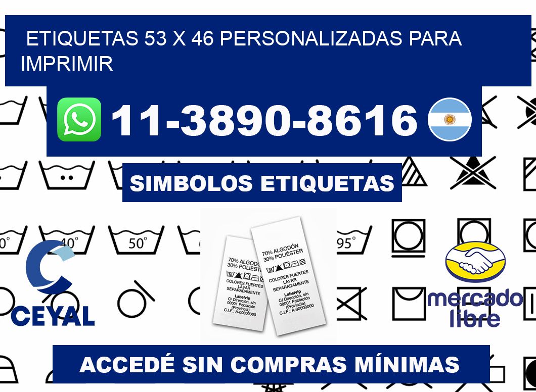 etiquetas 53 x 46 personalizadas para imprimir