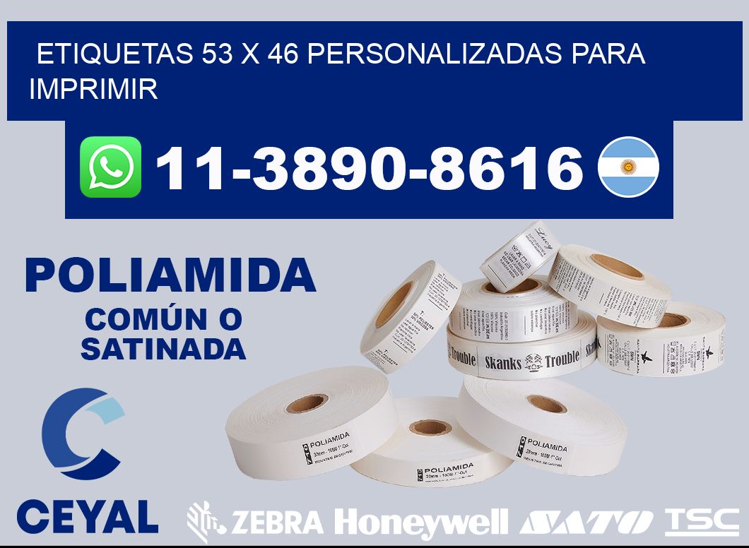 etiquetas 53 x 46 personalizadas para imprimir