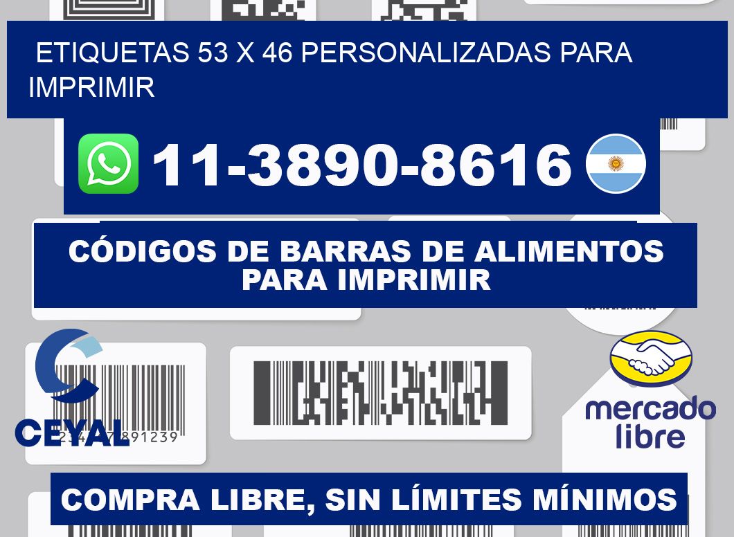 etiquetas 53 x 46 personalizadas para imprimir