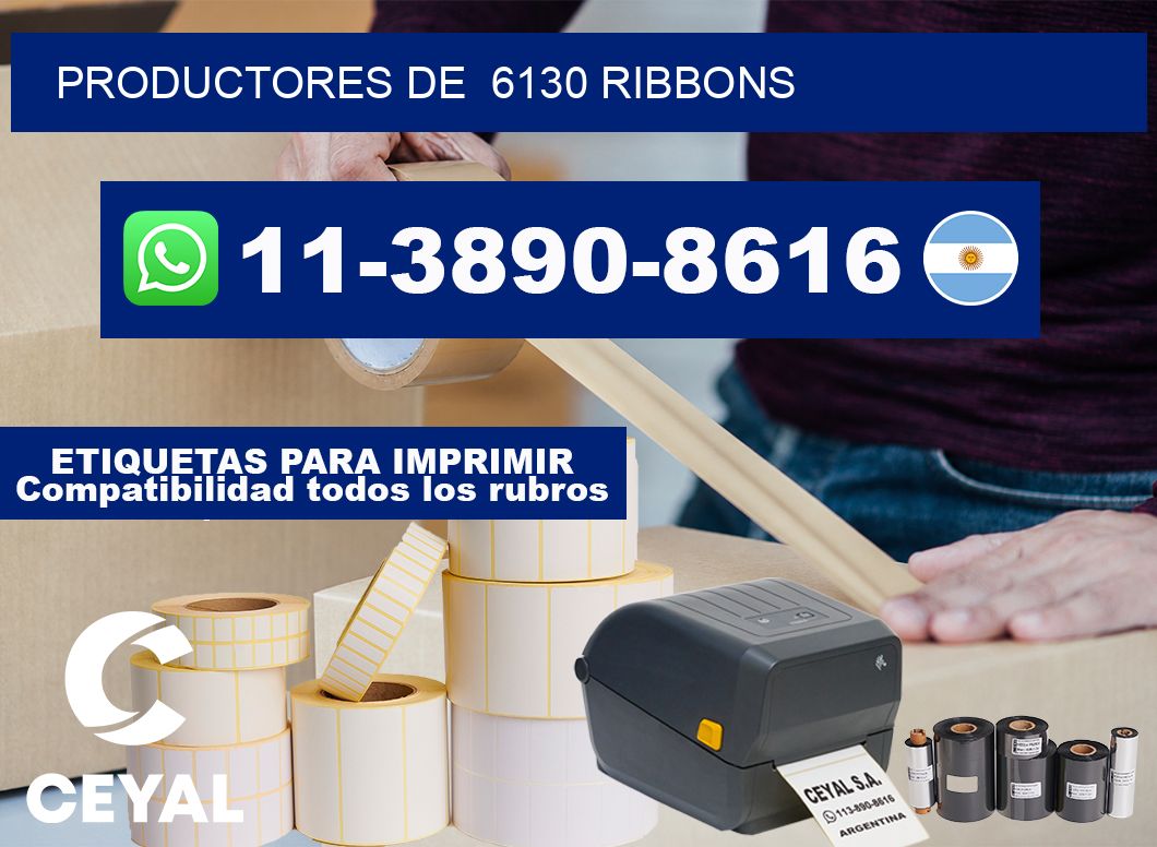 productores de  6130 ribbons