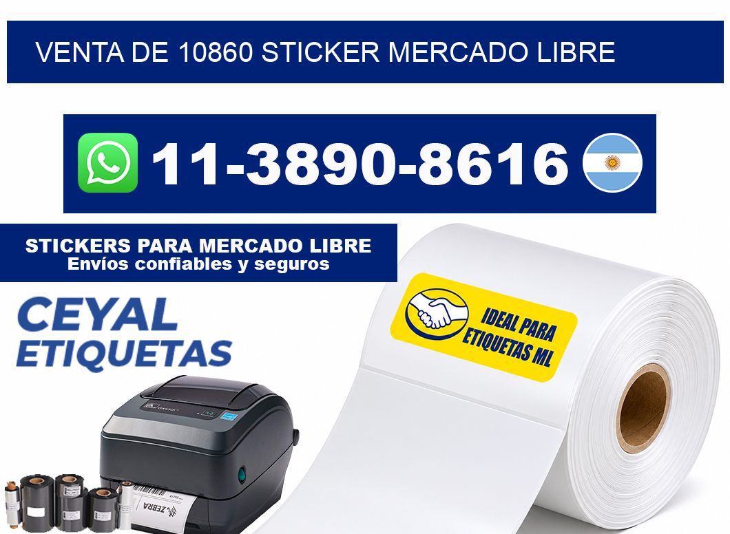 venta de 10860 sticker mercado libre
