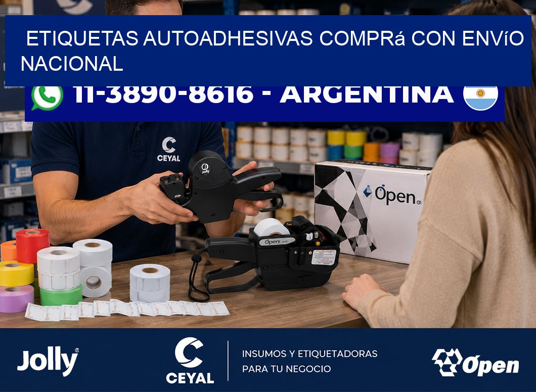 ETIQUETAS AUTOADHESIVAS Comprá con envío nacional