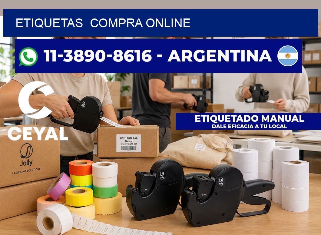 ETIQUETAS  compra online