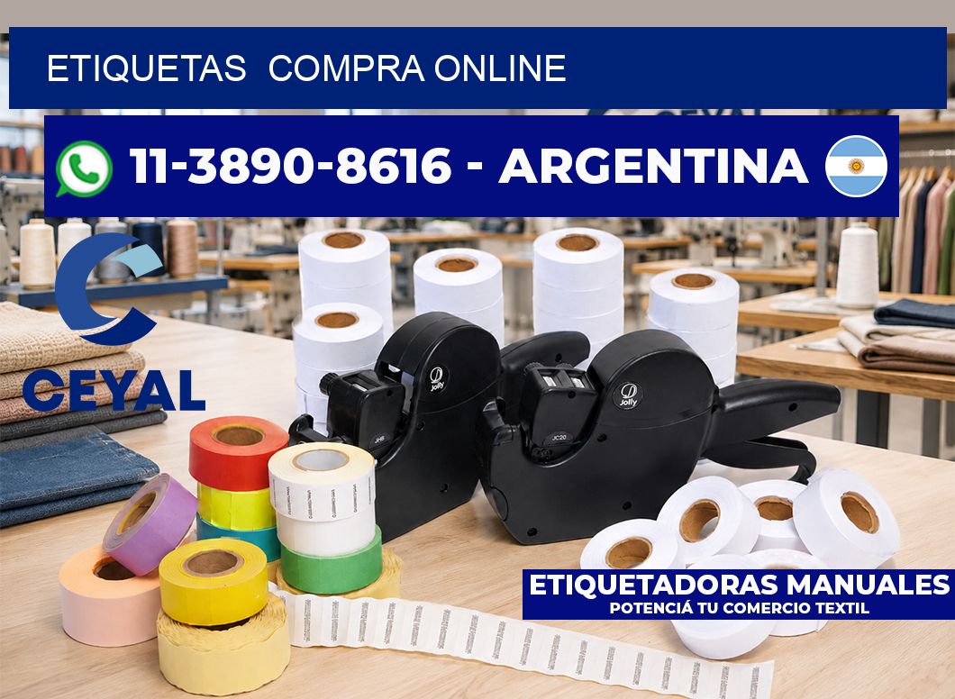ETIQUETAS  compra online