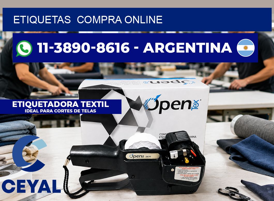 ETIQUETAS  compra online