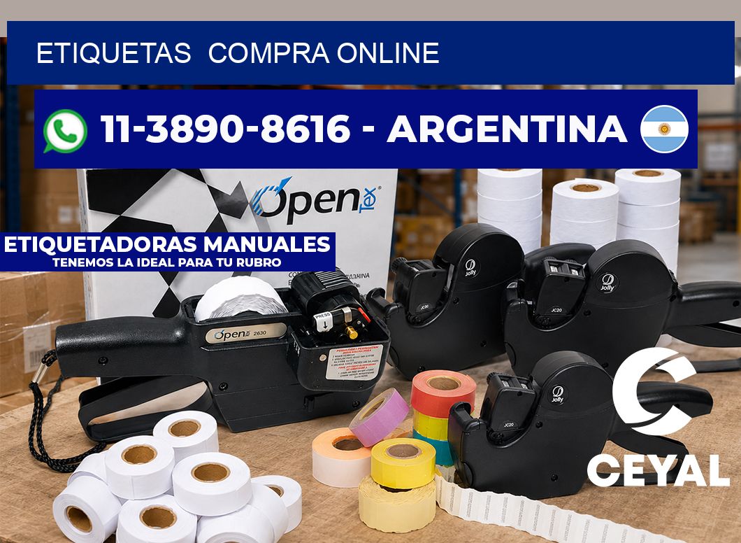 ETIQUETAS  compra online