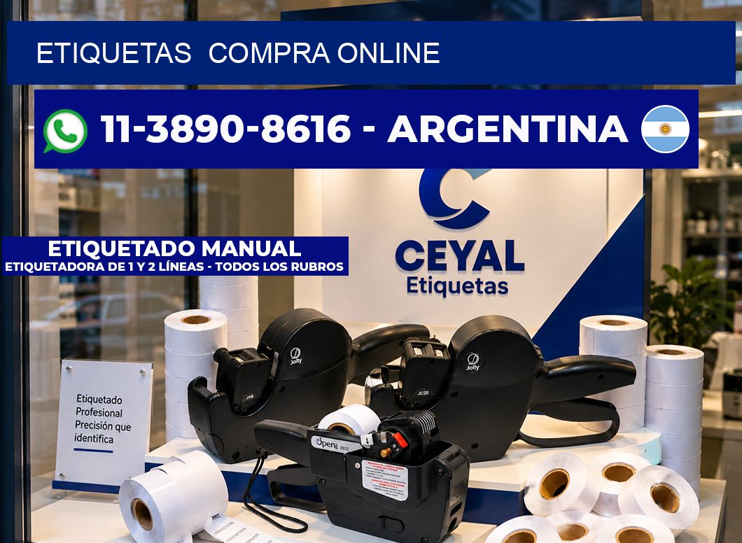 ETIQUETAS  compra online