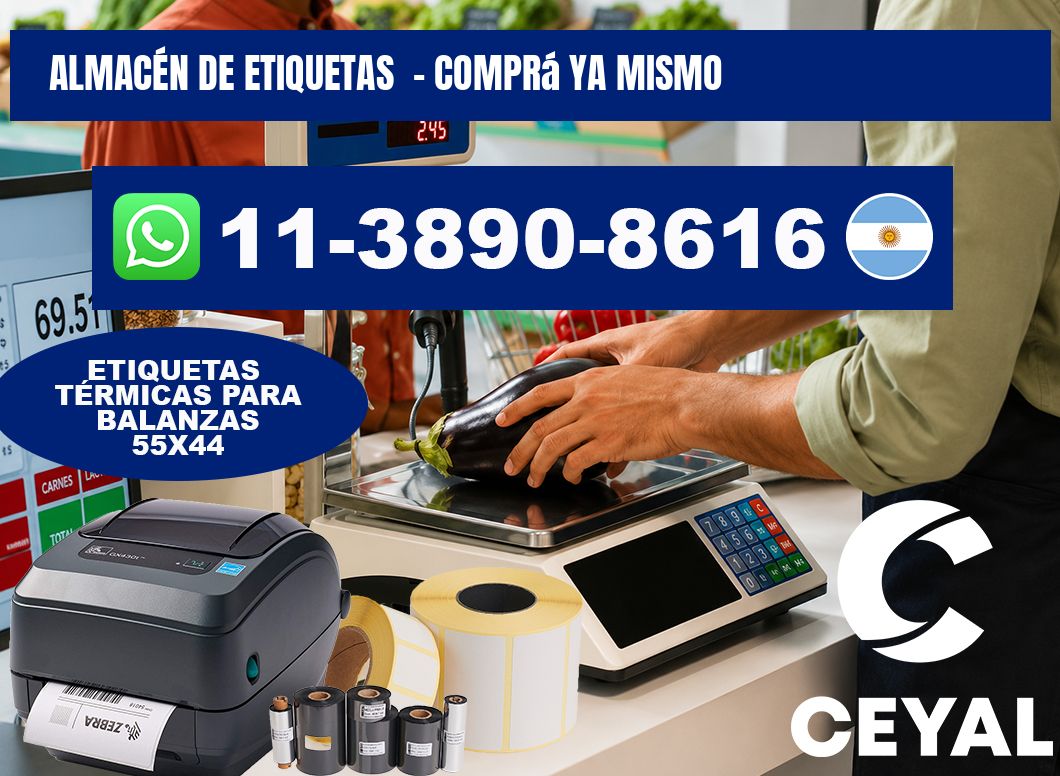ALMACÉN DE ETIQUETAS - Comprá ya mismo