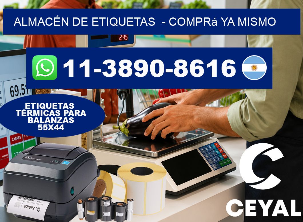 ALMACÉN DE ETIQUETAS - Comprá ya mismo