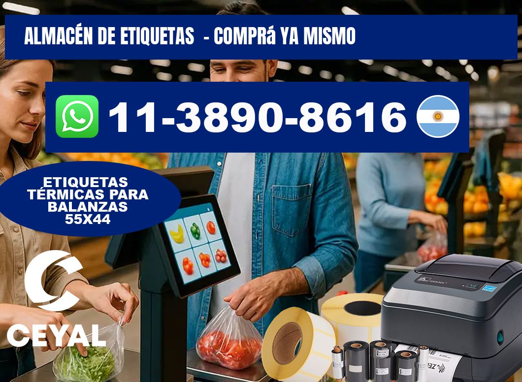 ALMACÉN DE ETIQUETAS - Comprá ya mismo