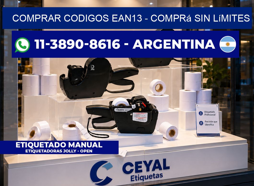 COMPRAR CODIGOS EAN13 - Comprá sin límites