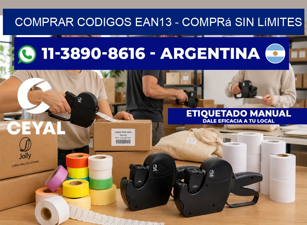 COMPRAR CODIGOS EAN13 – Comprá sin límites