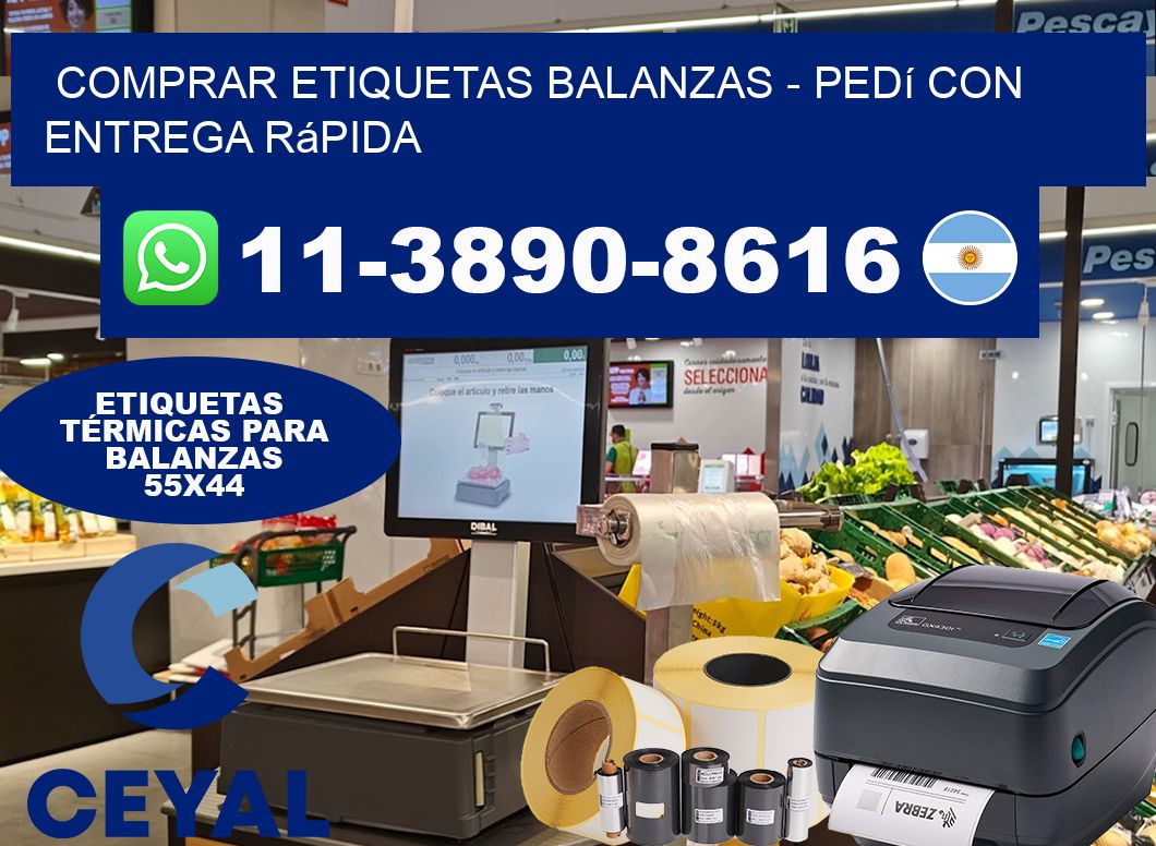 COMPRAR ETIQUETAS BALANZAS – Pedí con entrega rápida