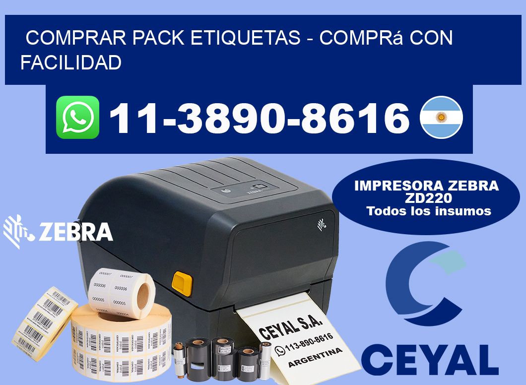 COMPRAR PACK ETIQUETAS - Comprá con facilidad