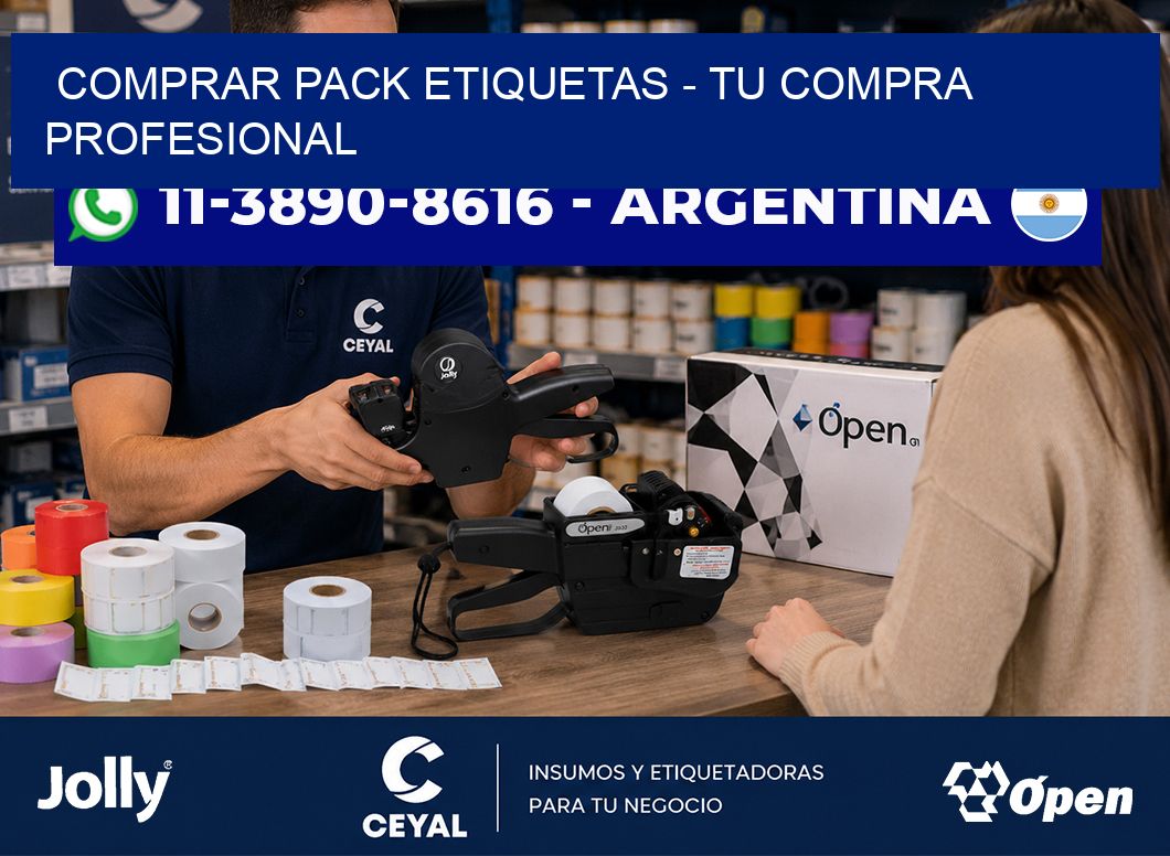 COMPRAR PACK ETIQUETAS - Tu compra profesional
