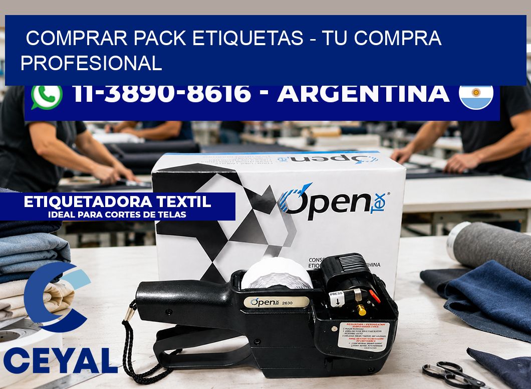 COMPRAR PACK ETIQUETAS - Tu compra profesional