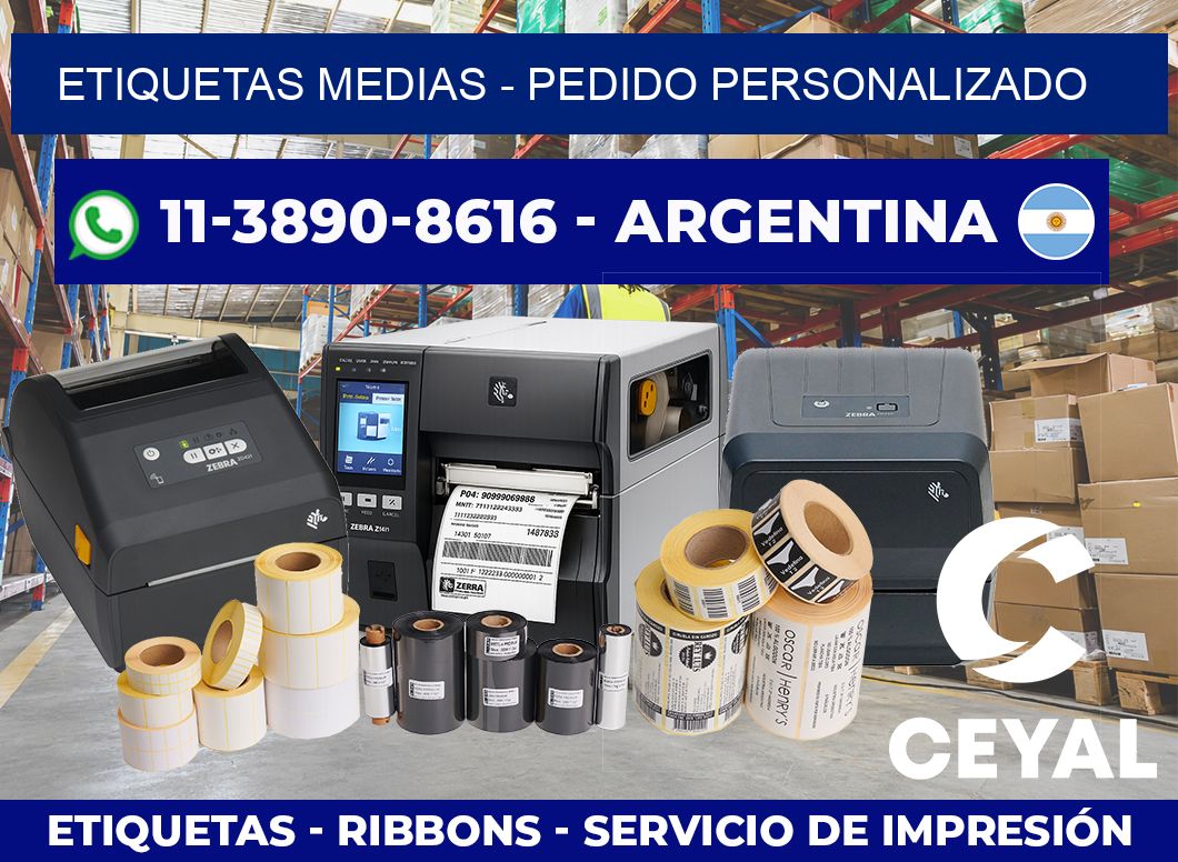 Etiquetas Medias – Pedido personalizado