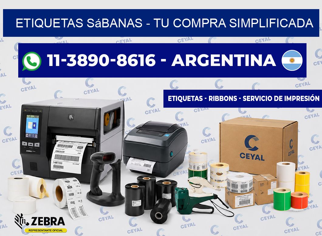 Etiquetas Sábanas - Tu compra simplificada