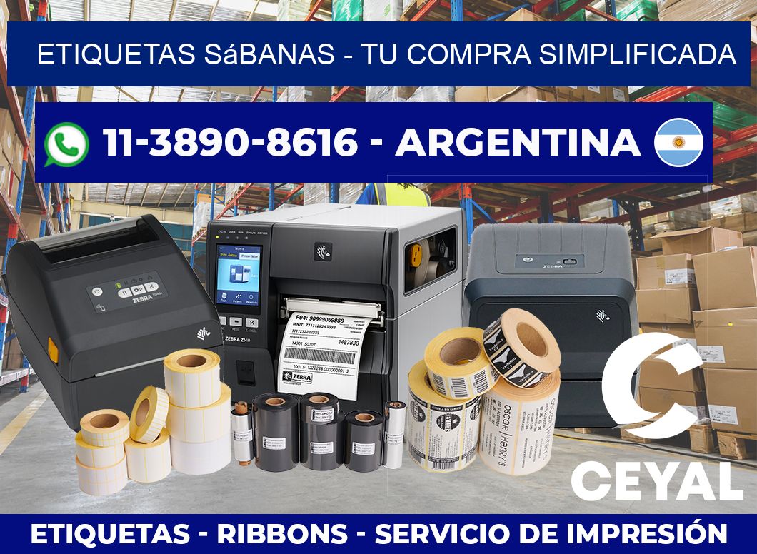 Etiquetas Sábanas – Tu compra simplificada