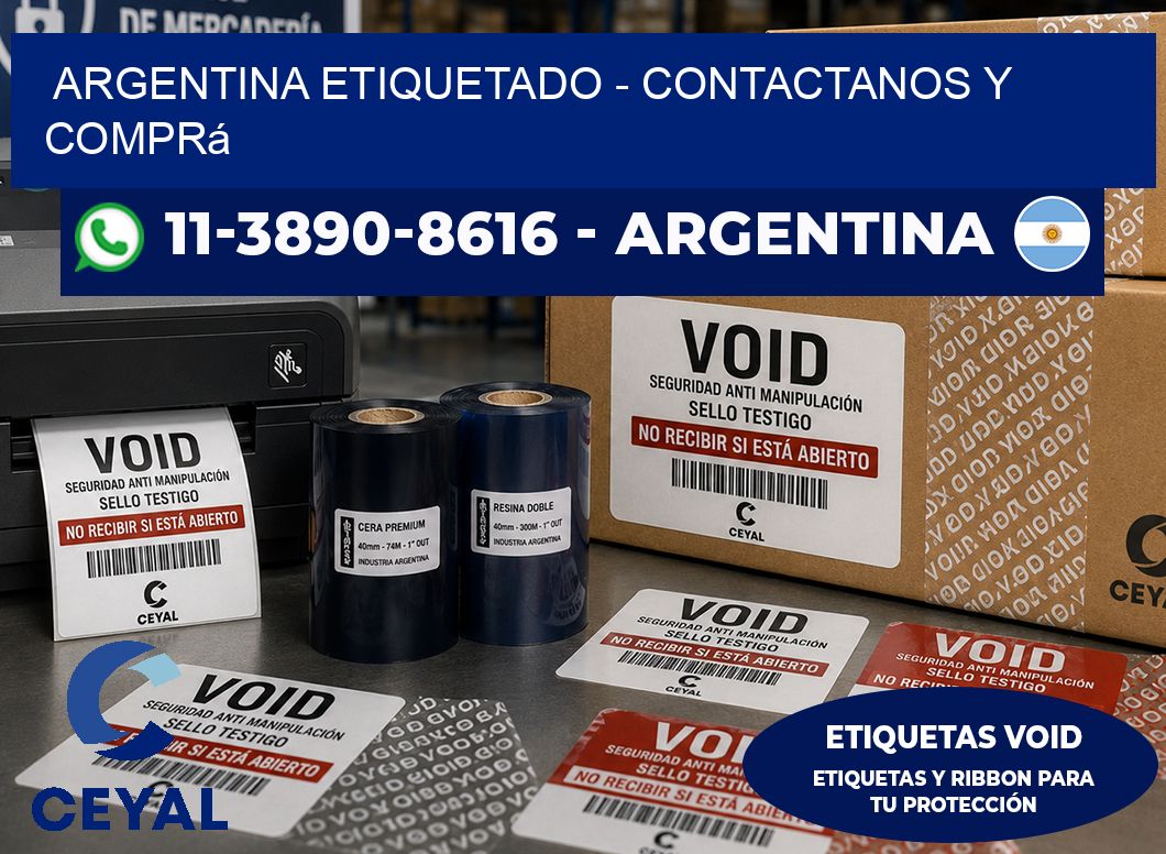 ARGENTINA ETIQUETADO - Contactanos y comprá