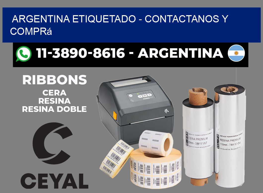 ARGENTINA ETIQUETADO - Contactanos y comprá