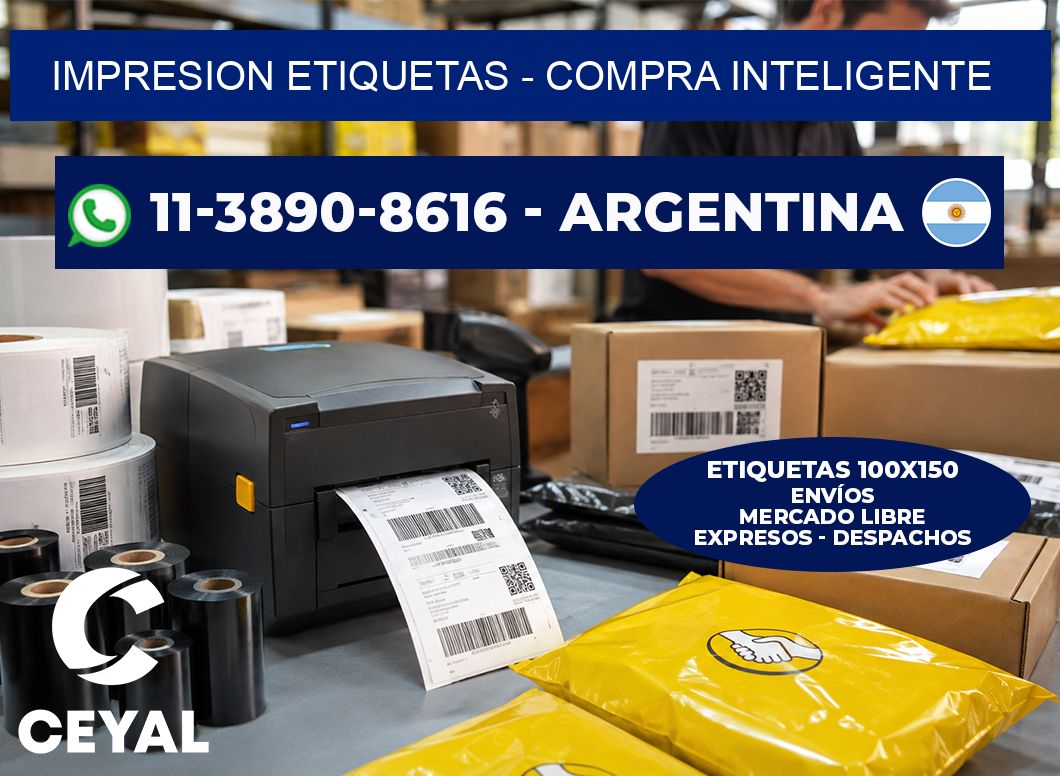 IMPRESION ETIQUETAS - Compra inteligente