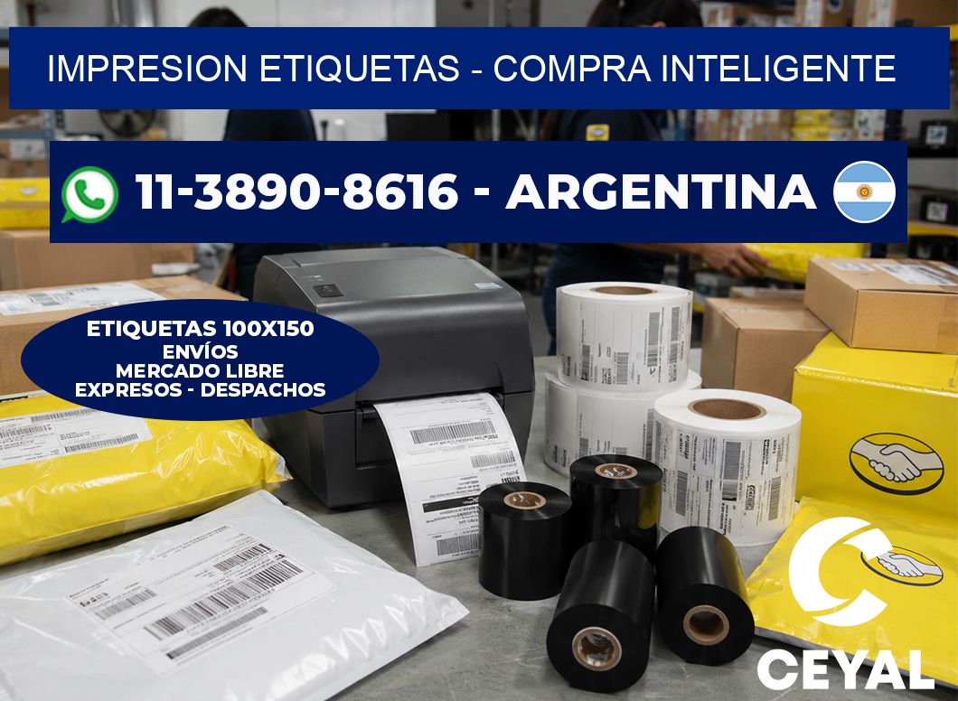 IMPRESION ETIQUETAS - Compra inteligente
