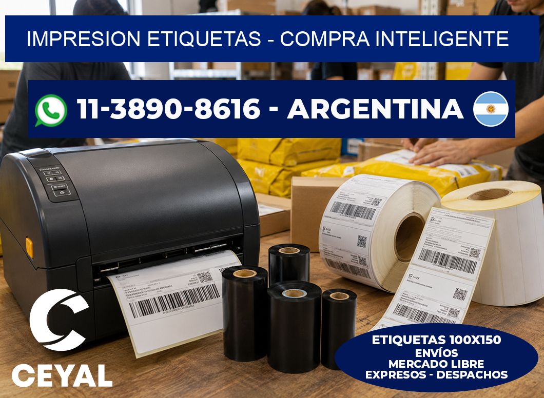 IMPRESION ETIQUETAS – Compra inteligente