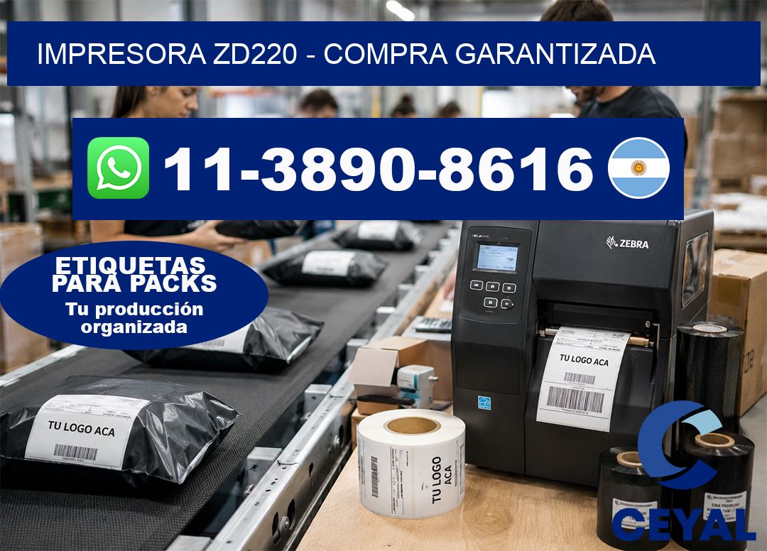 IMPRESORA ZD220 - Compra garantizada