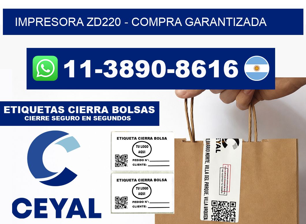 IMPRESORA ZD220 - Compra garantizada