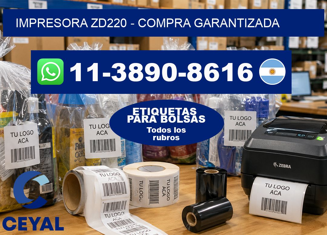 IMPRESORA ZD220 – Compra garantizada