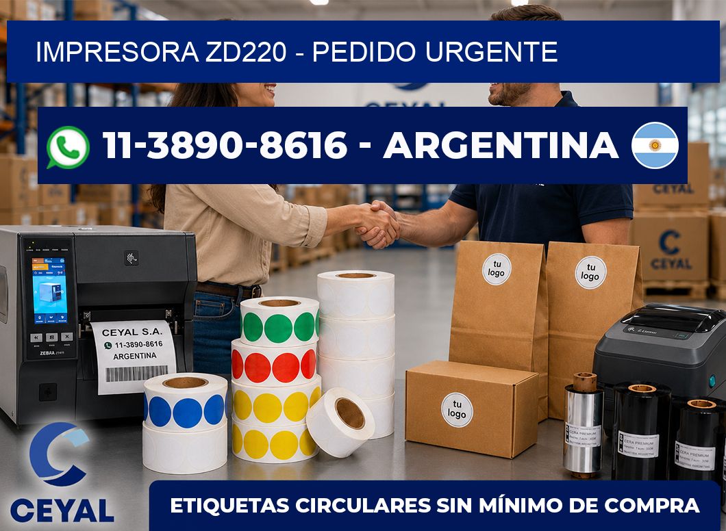 IMPRESORA ZD220 - Pedido urgente