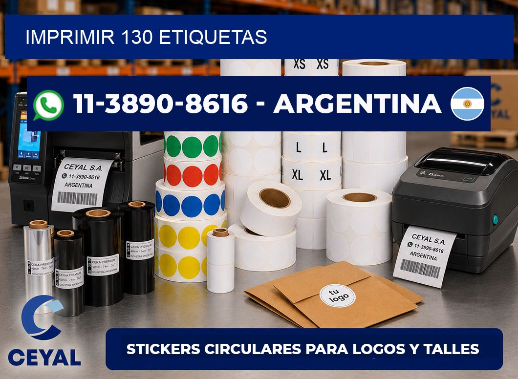 IMPRIMIR 130 ETIQUETAS