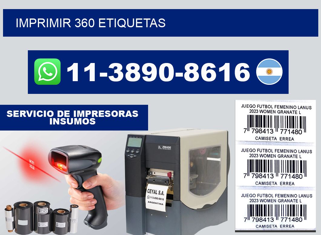 IMPRIMIR 360 ETIQUETAS