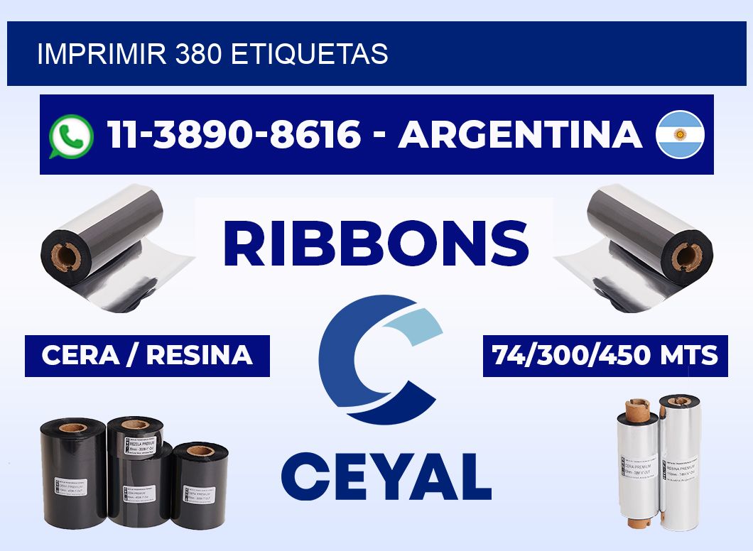 IMPRIMIR 380 ETIQUETAS
