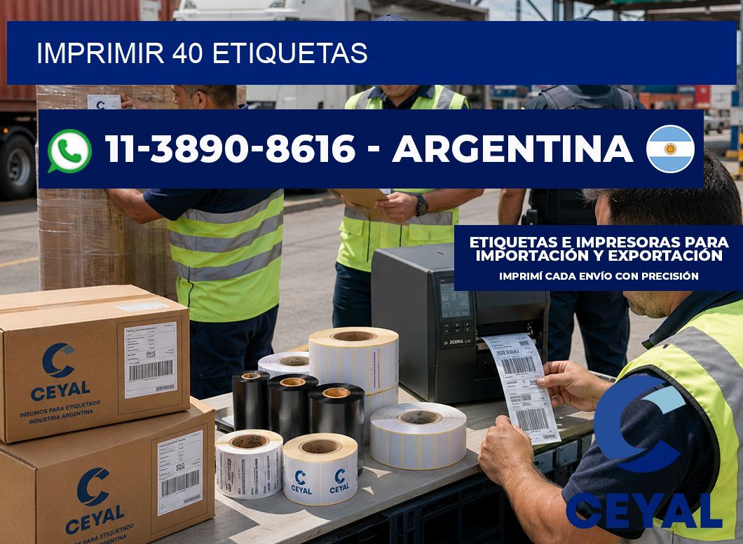 IMPRIMIR 40 ETIQUETAS