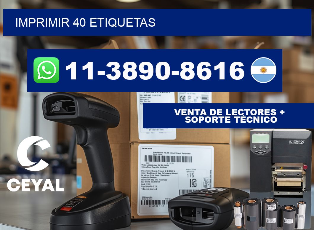 IMPRIMIR 40 ETIQUETAS