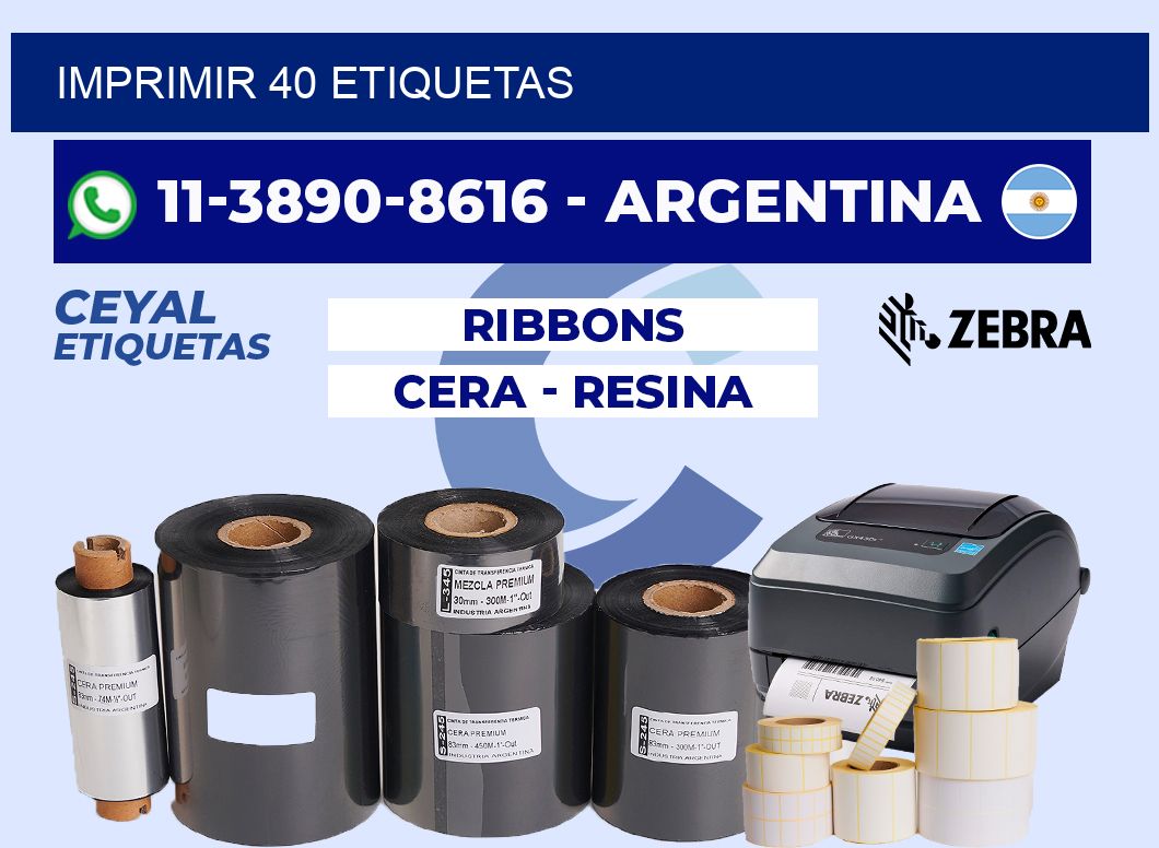 IMPRIMIR 40 ETIQUETAS