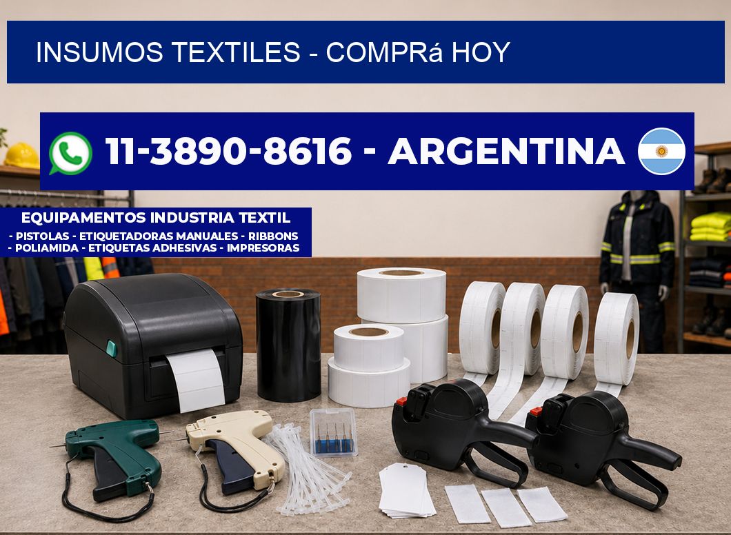 INSUMOS TEXTILES – Comprá hoy