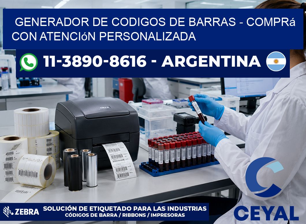 generador de codigos de barras - Comprá con atención personalizada