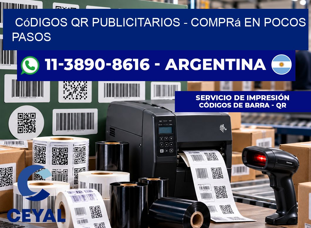 Códigos QR Publicitarios – Comprá en pocos pasos