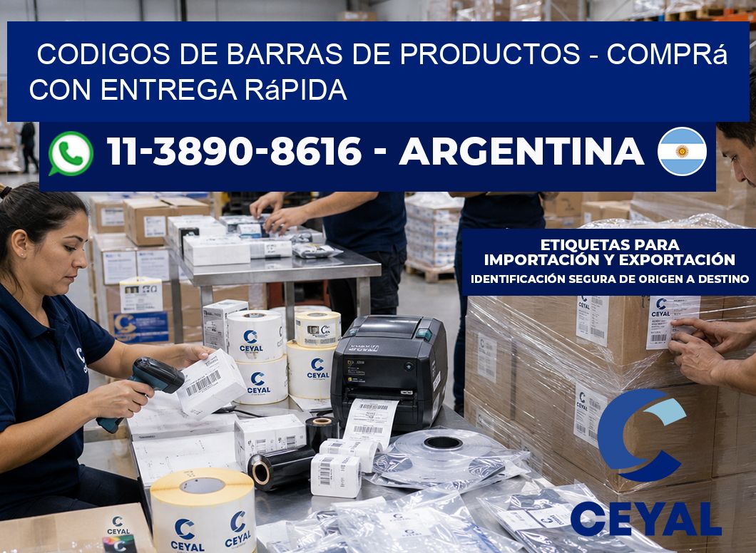 codigos de barras de productos - Comprá con entrega rápida