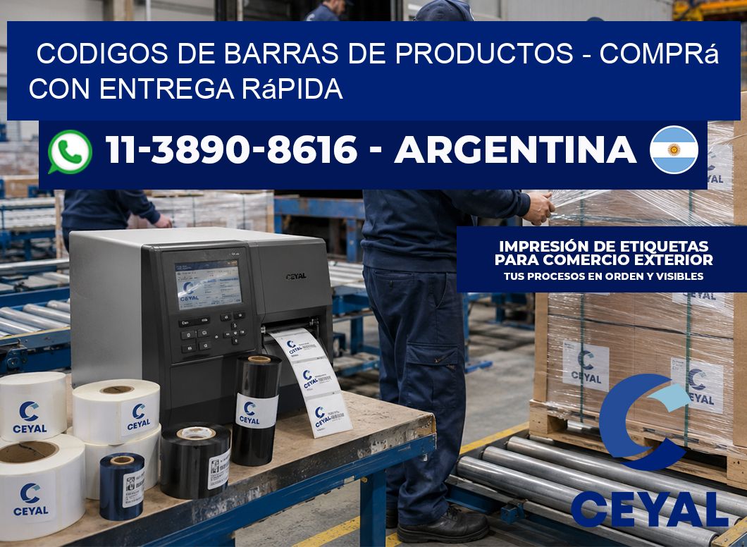 codigos de barras de productos – Comprá con entrega rápida