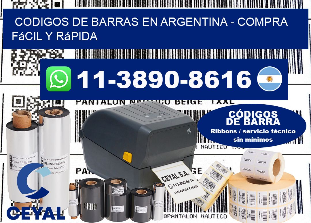 codigos de barras en argentina – Compra fácil y rápida