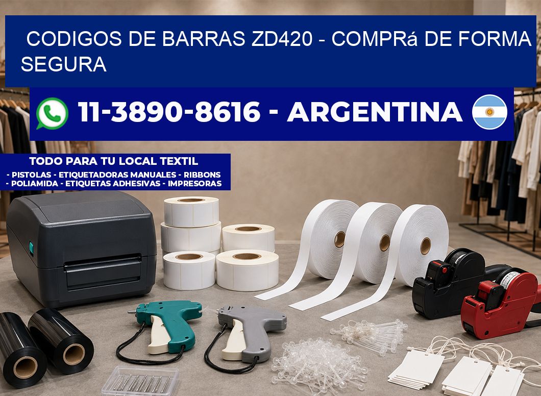 codigos de barras zd420 - Comprá de forma segura