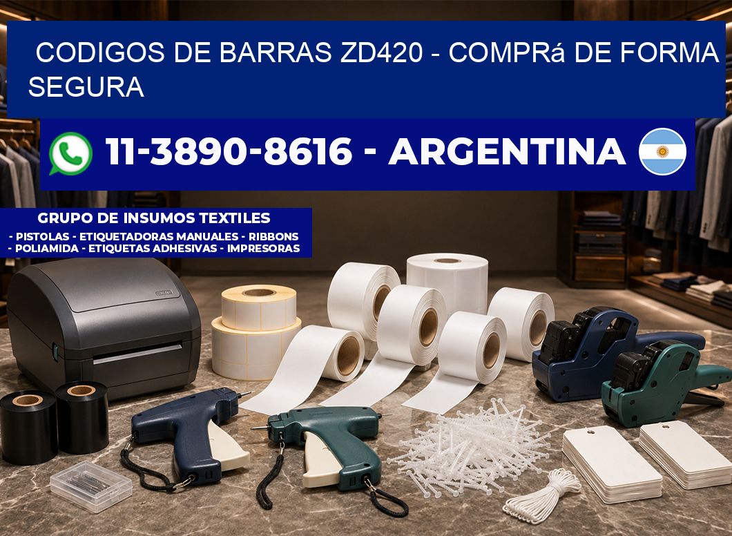 codigos de barras zd420 – Comprá de forma segura